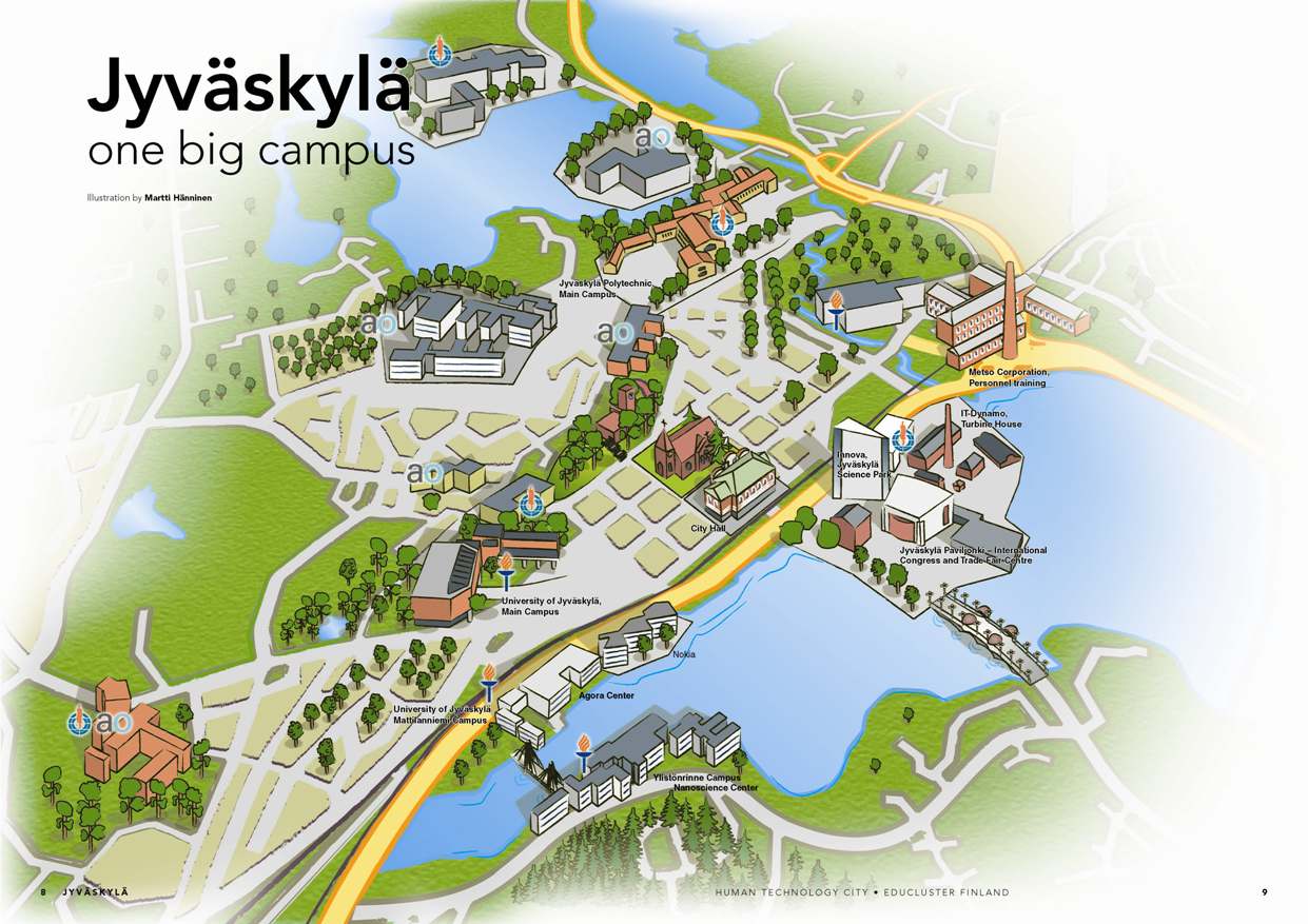 Jyvaskyla maps